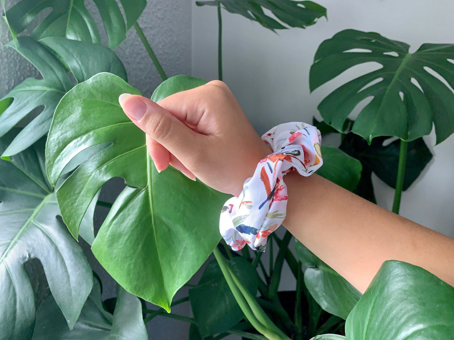 Floral Scrunchie