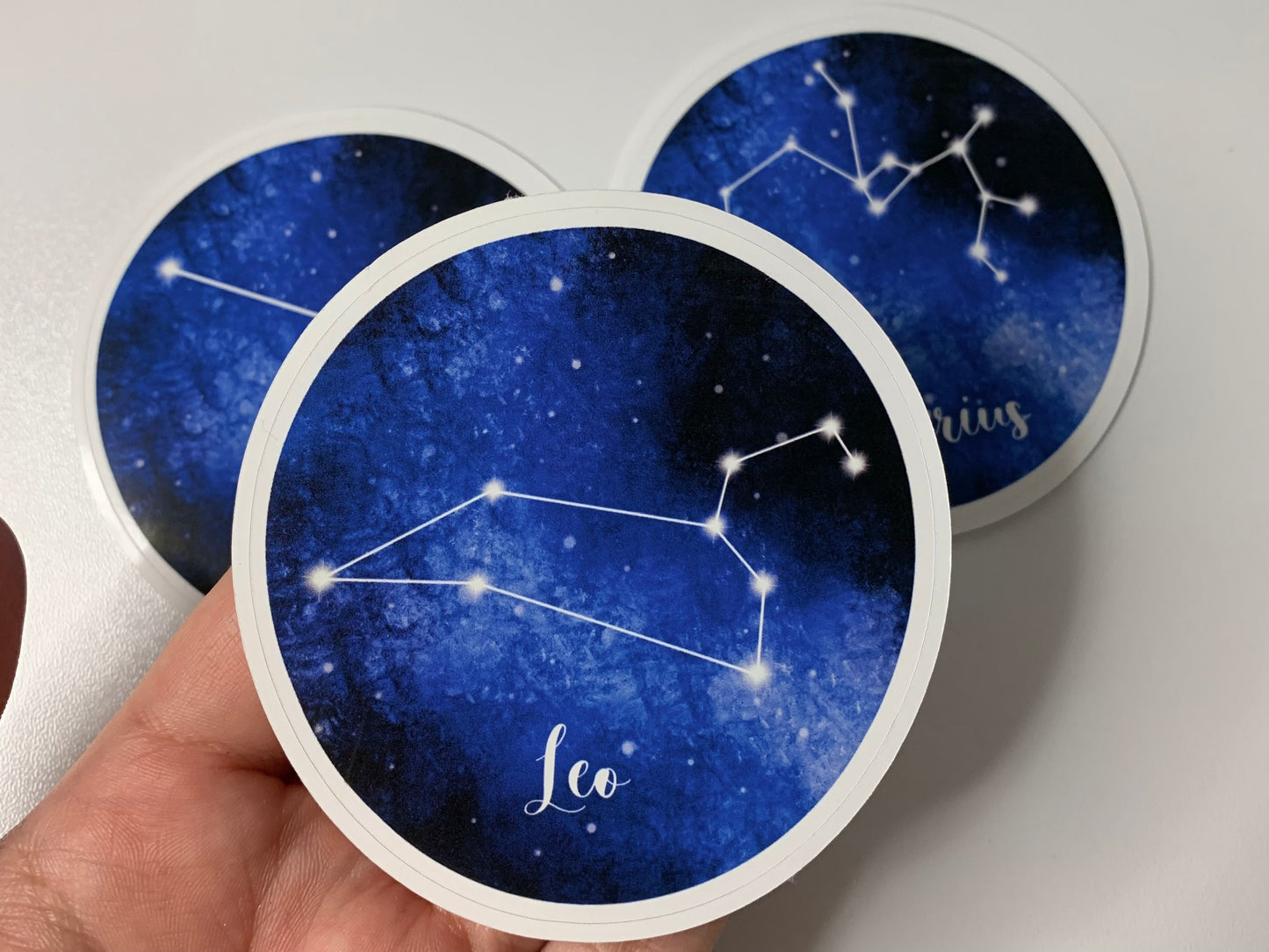 Leo Zodiac Constellation Sticker