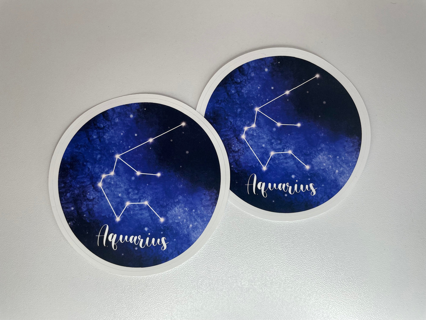 Aquarius Zodiac Constellation Sticker