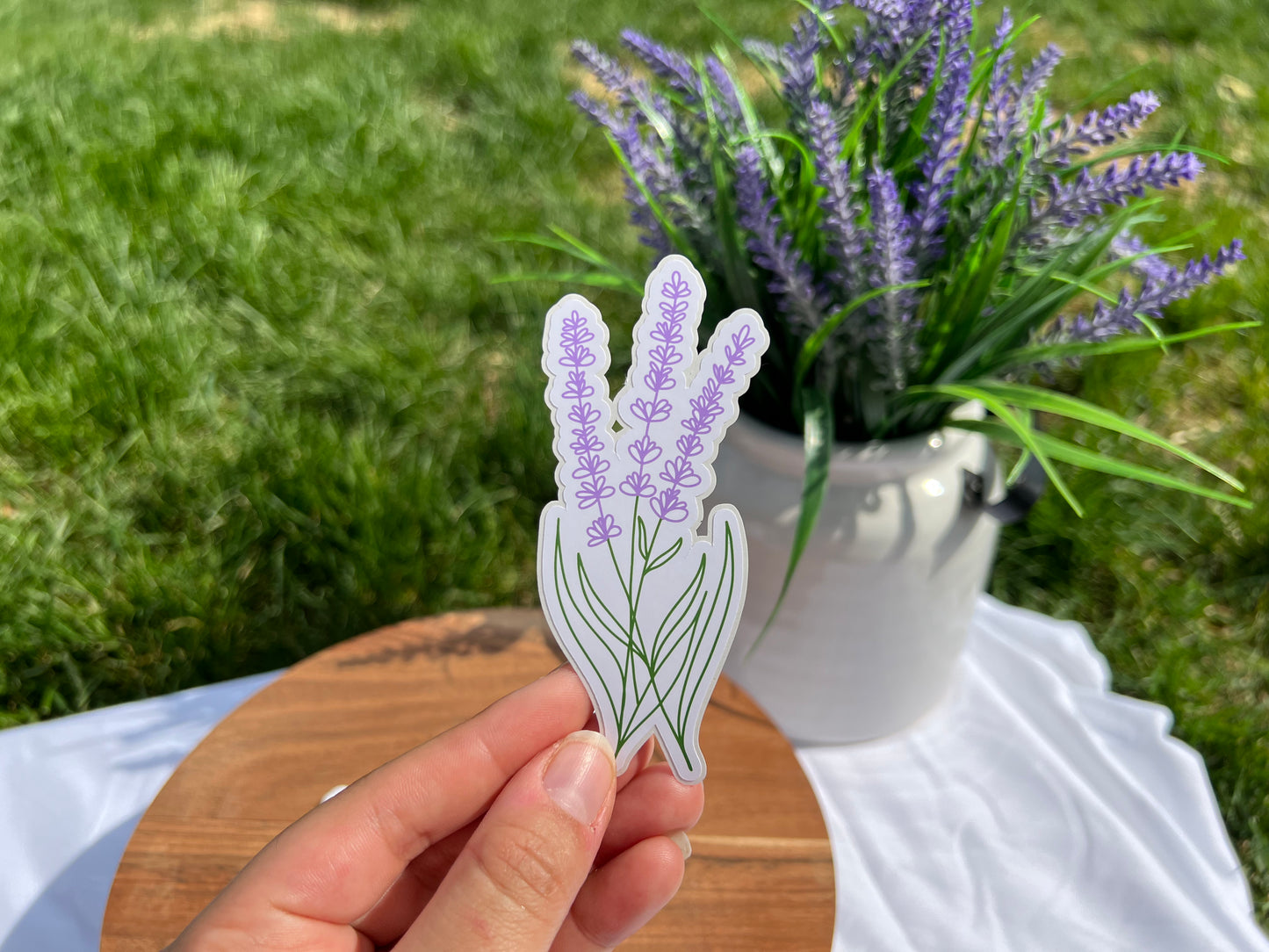 Lavender Sticker