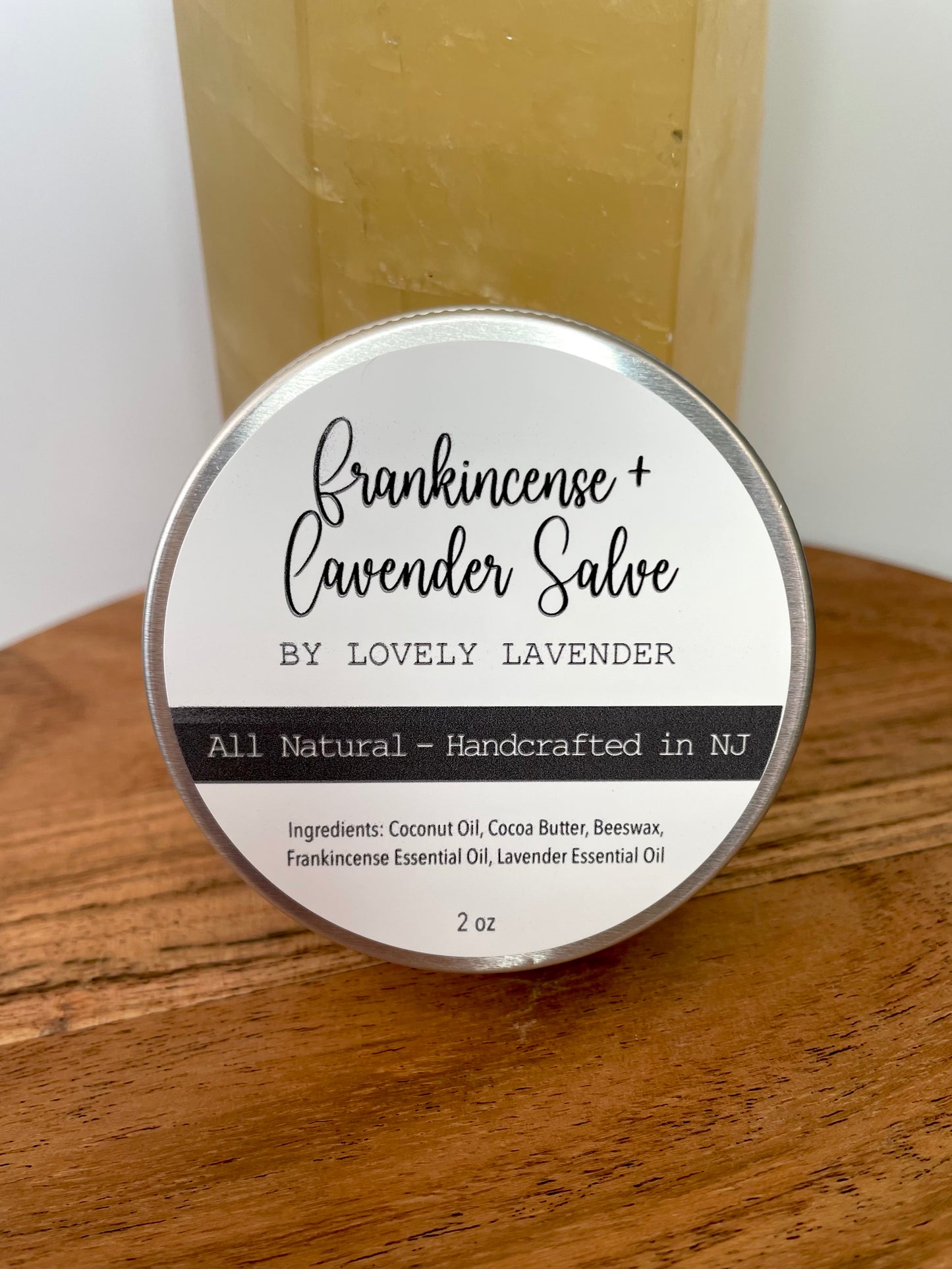 Frankincense and Lavender Salve
