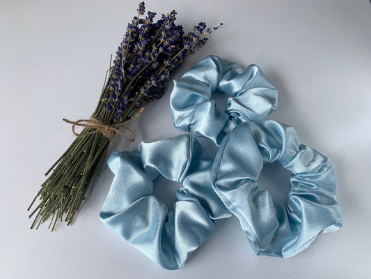 Light Blue Scrunchie