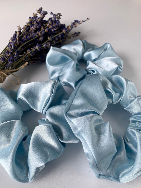 Light Blue Scrunchie