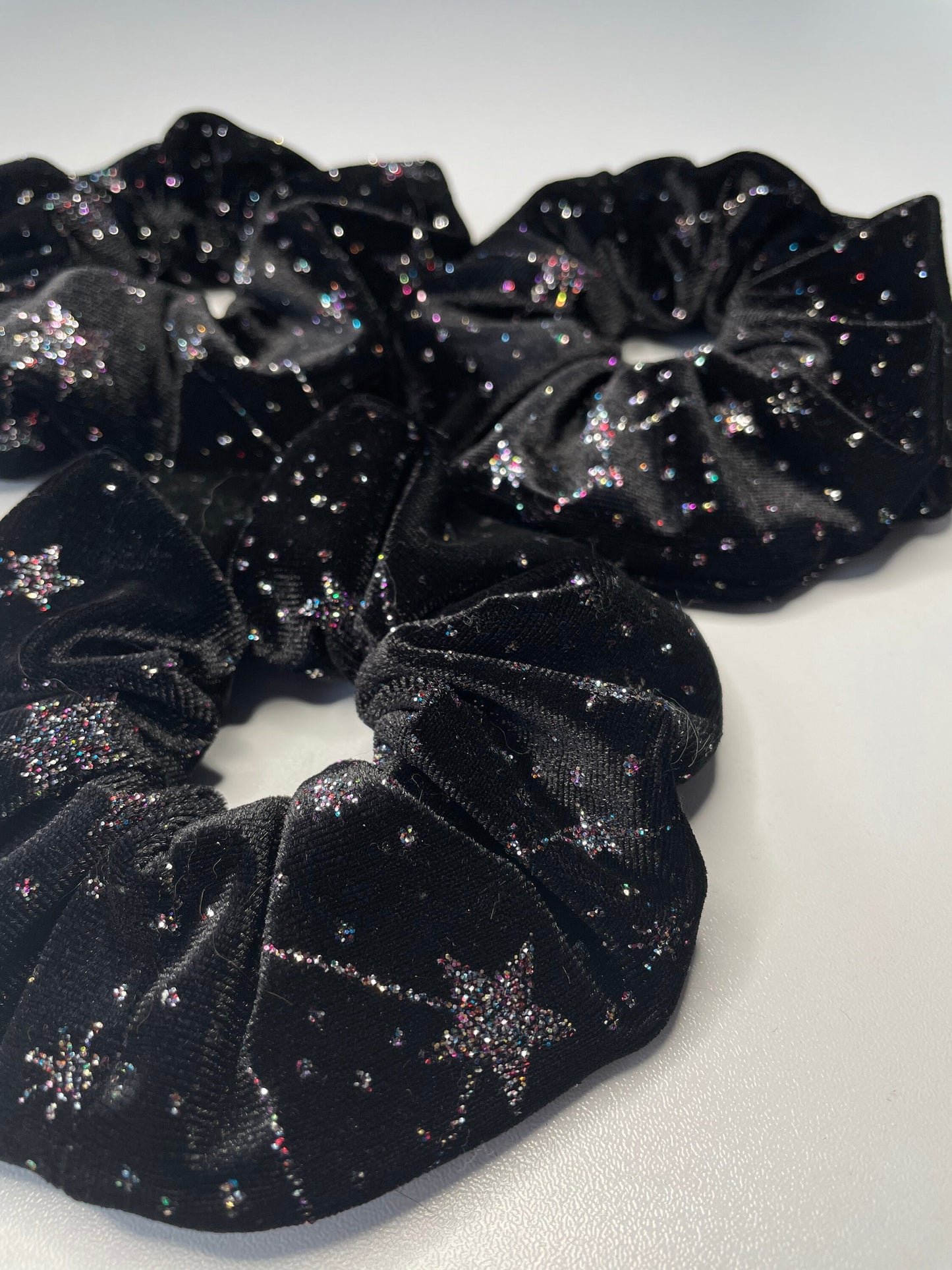 Velvet Celestial Scrunchie