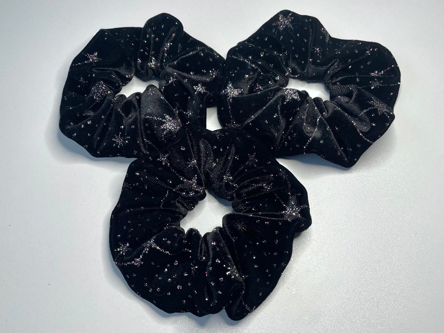 Velvet Celestial Scrunchie