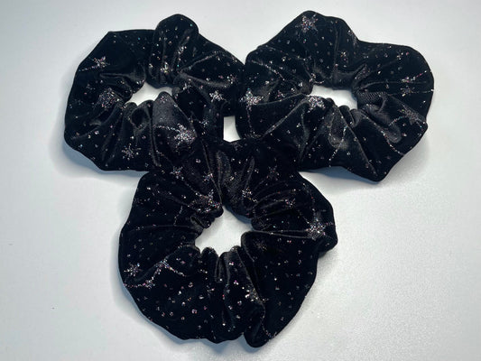 Velvet Celestial Scrunchie