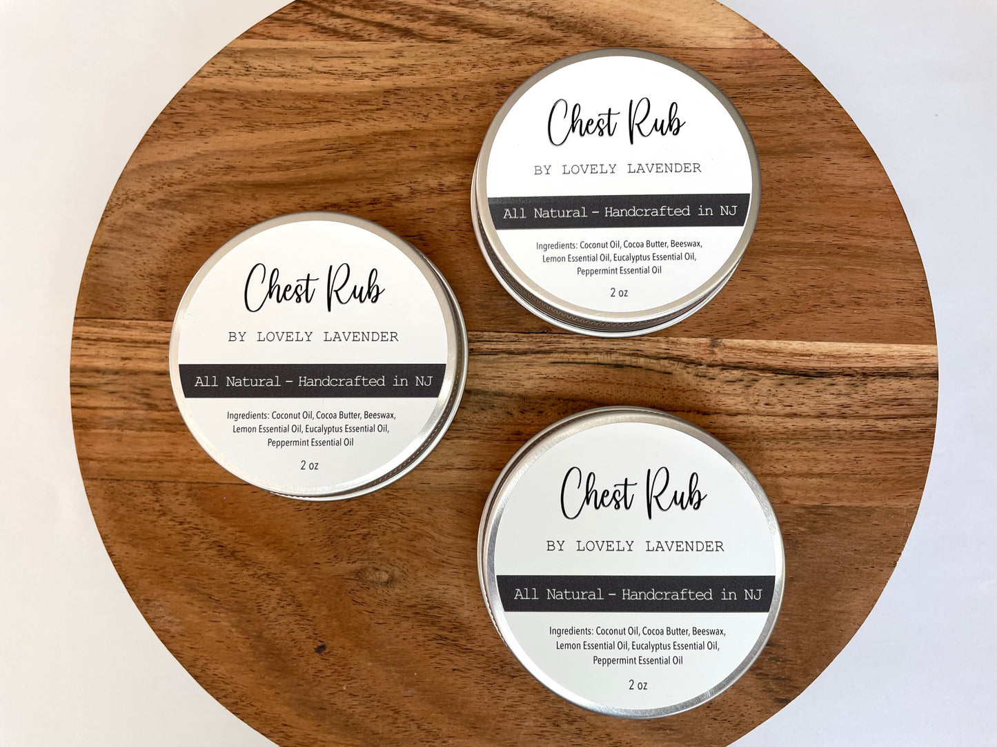 Chest Rub Salve