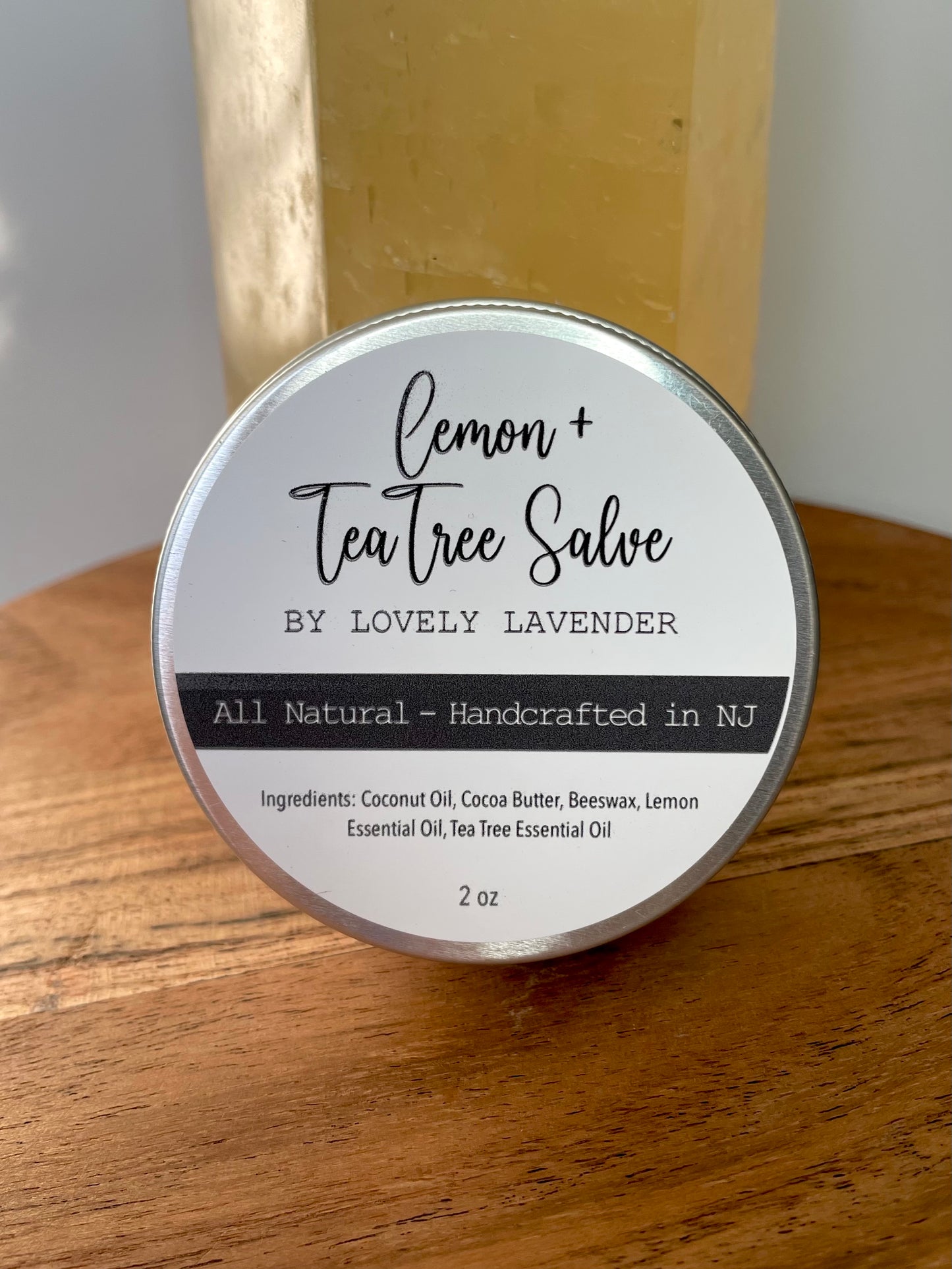 Lemon and Tea Tree Salve