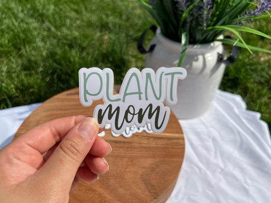 Plant Mom Sticker