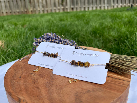 Tigers Eye Bracelet - Gold