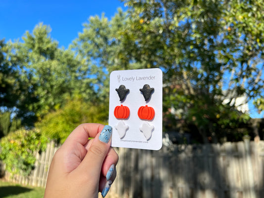 Halloween Set - Ghosts and Pumpkin