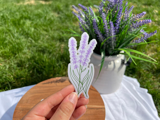 Lavender Sticker