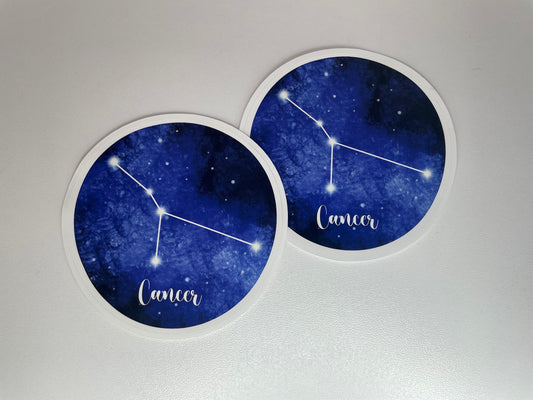 Cancer Zodiac Constellation Sticker