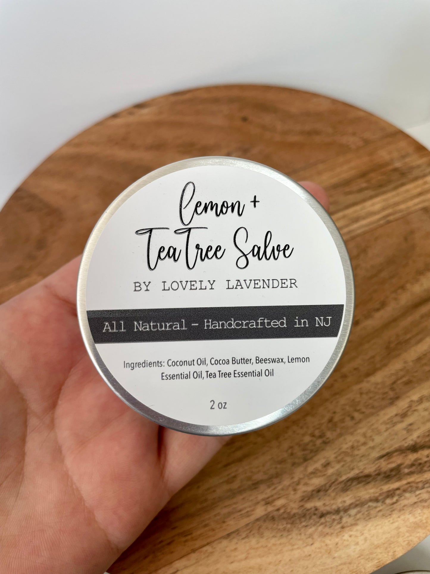 Lemon and Tea Tree Salve